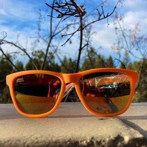 Goodr Orange Sun Glasses (Never Worn)